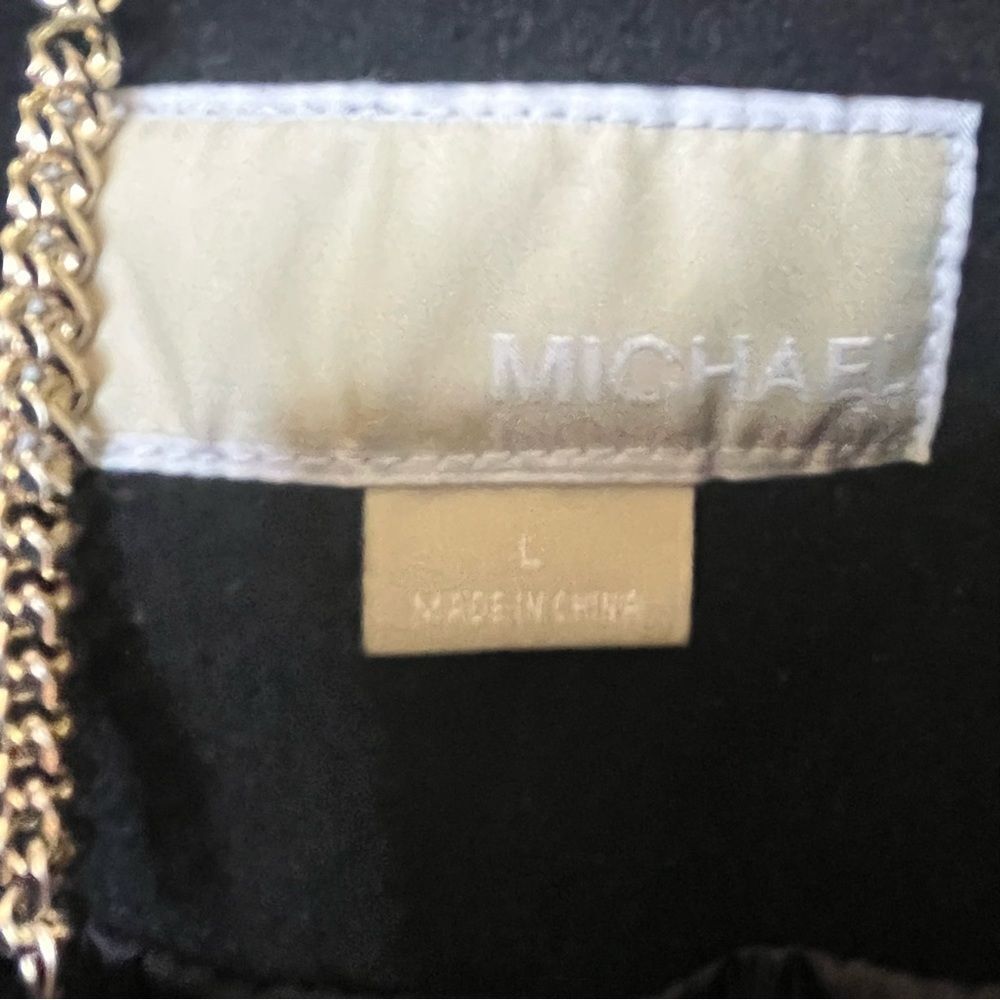 MICHAEL Michael Kors Asymmetrical Coat Sz L - Picture 11 of 12